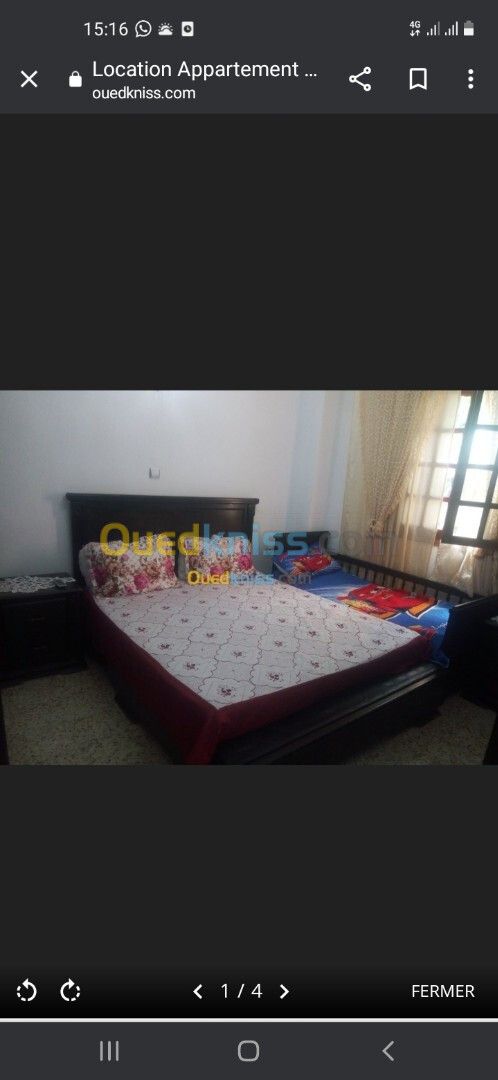 Location Appartement F2 Tipaza Tipaza