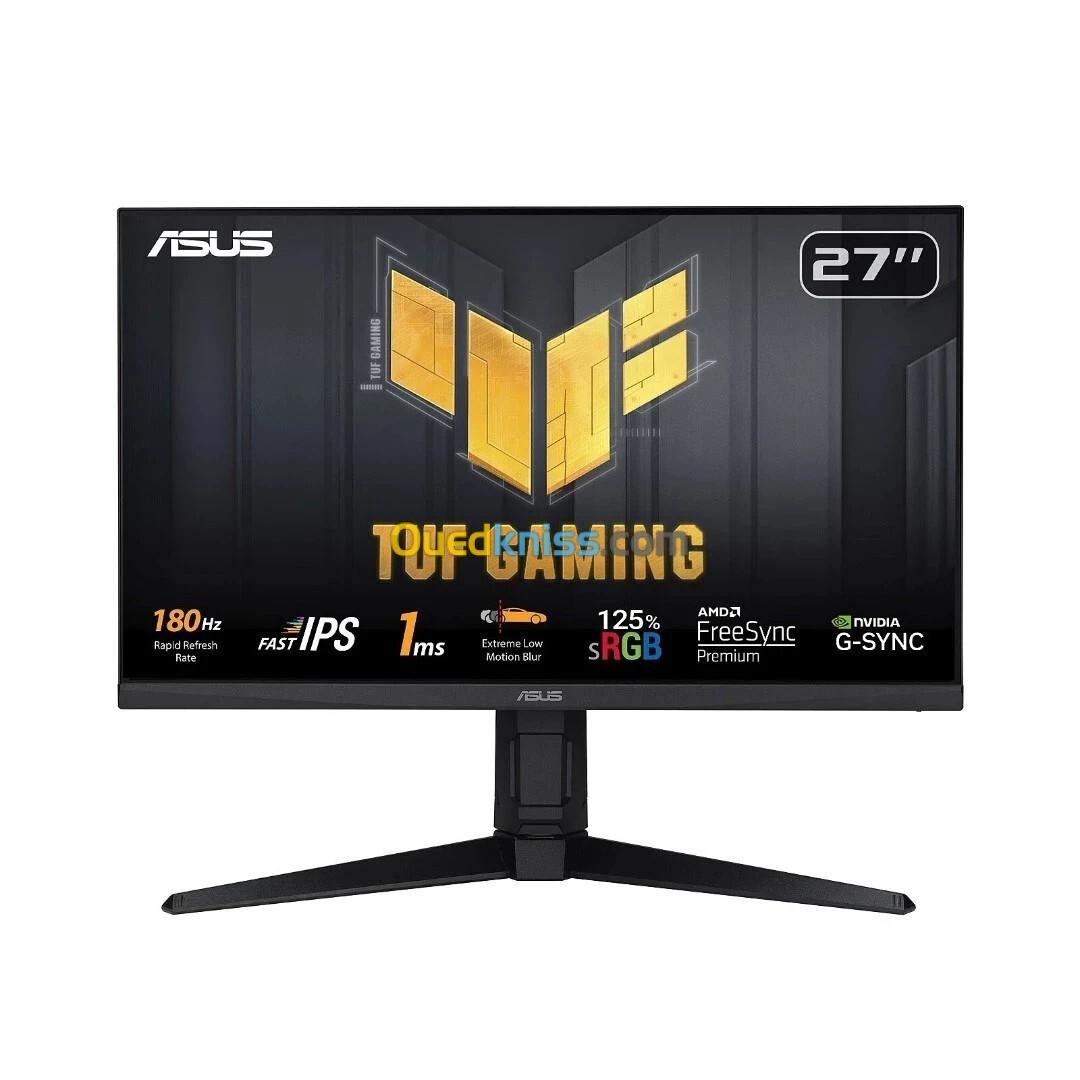 Ecran Asus Tuf Gaming VG279QL3A - 27" 1080p FHD - IPS - 1ms - 180Hz - 1920x1080 - FreeSync & G-SYNC