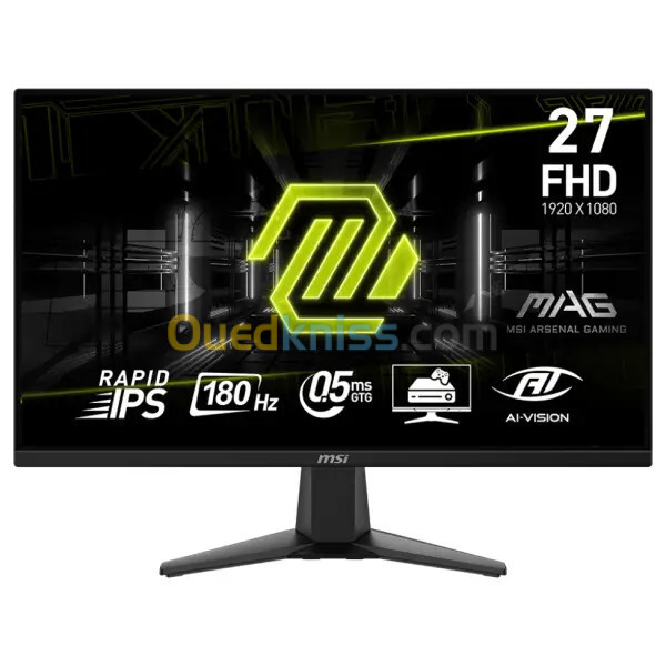 MONITEUR MSI G275F 27 IPS 180HZ 0.5MS