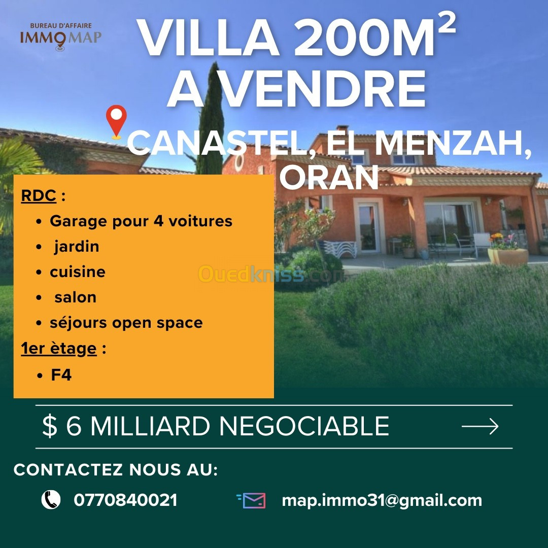 Vente Villa Oran Bir el djir