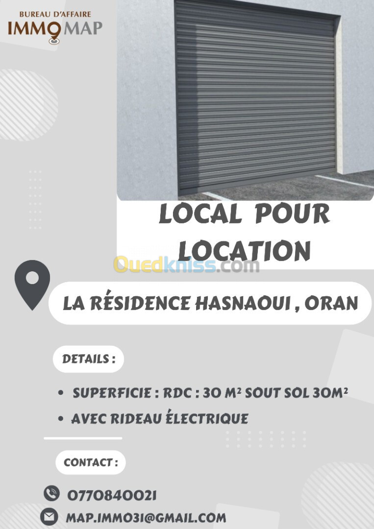 Location Local Oran Bir el djir