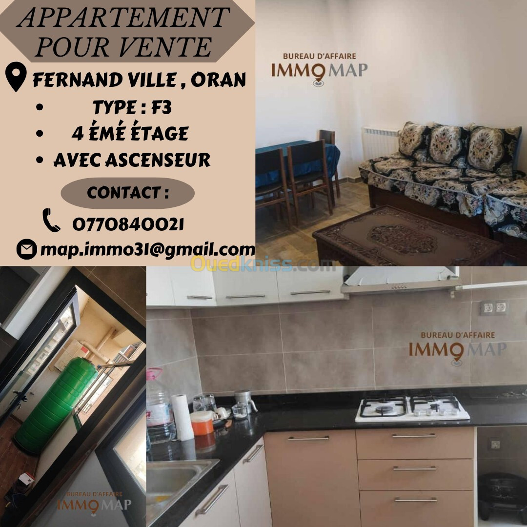 Vente Appartement Oran Bir el djir