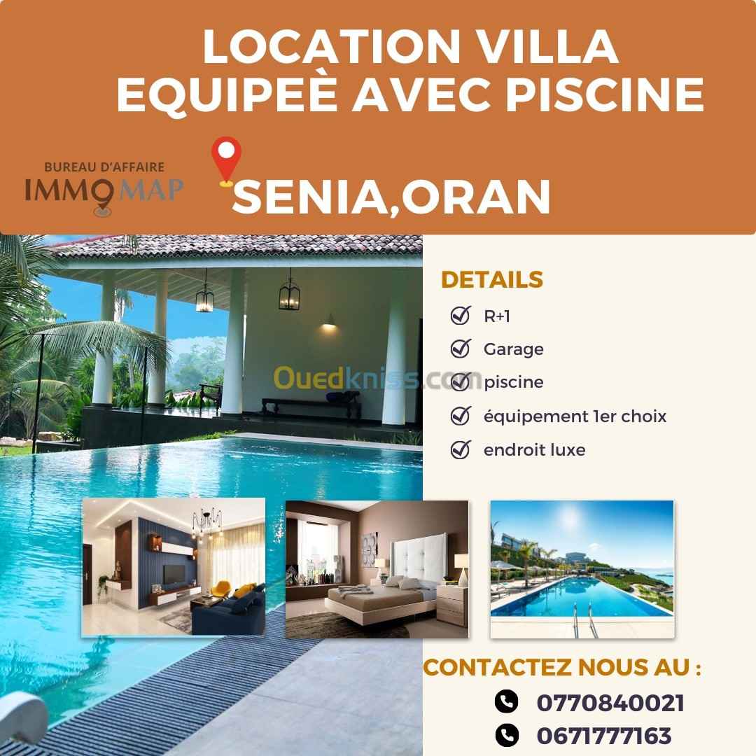 Location Villa Oran Es senia