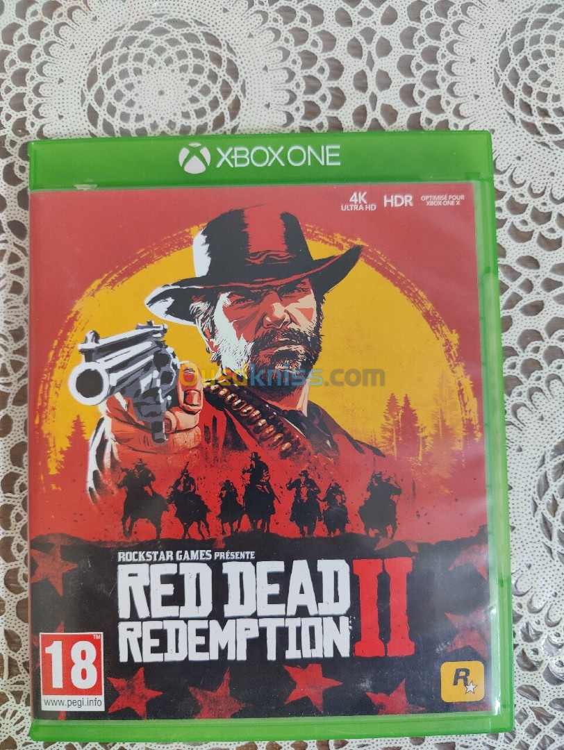 CD de Red dead rédemption 2 pour Xbox one s et one x 