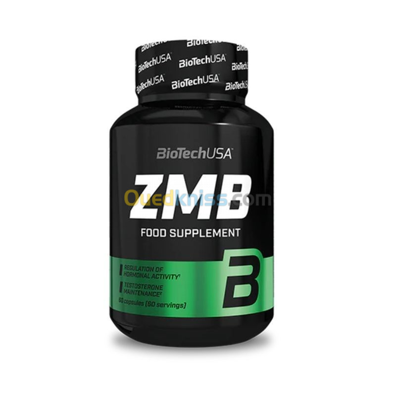 BioTechUSA ZMB Zinc ,  magnésium et vitamine B6 60 capsules