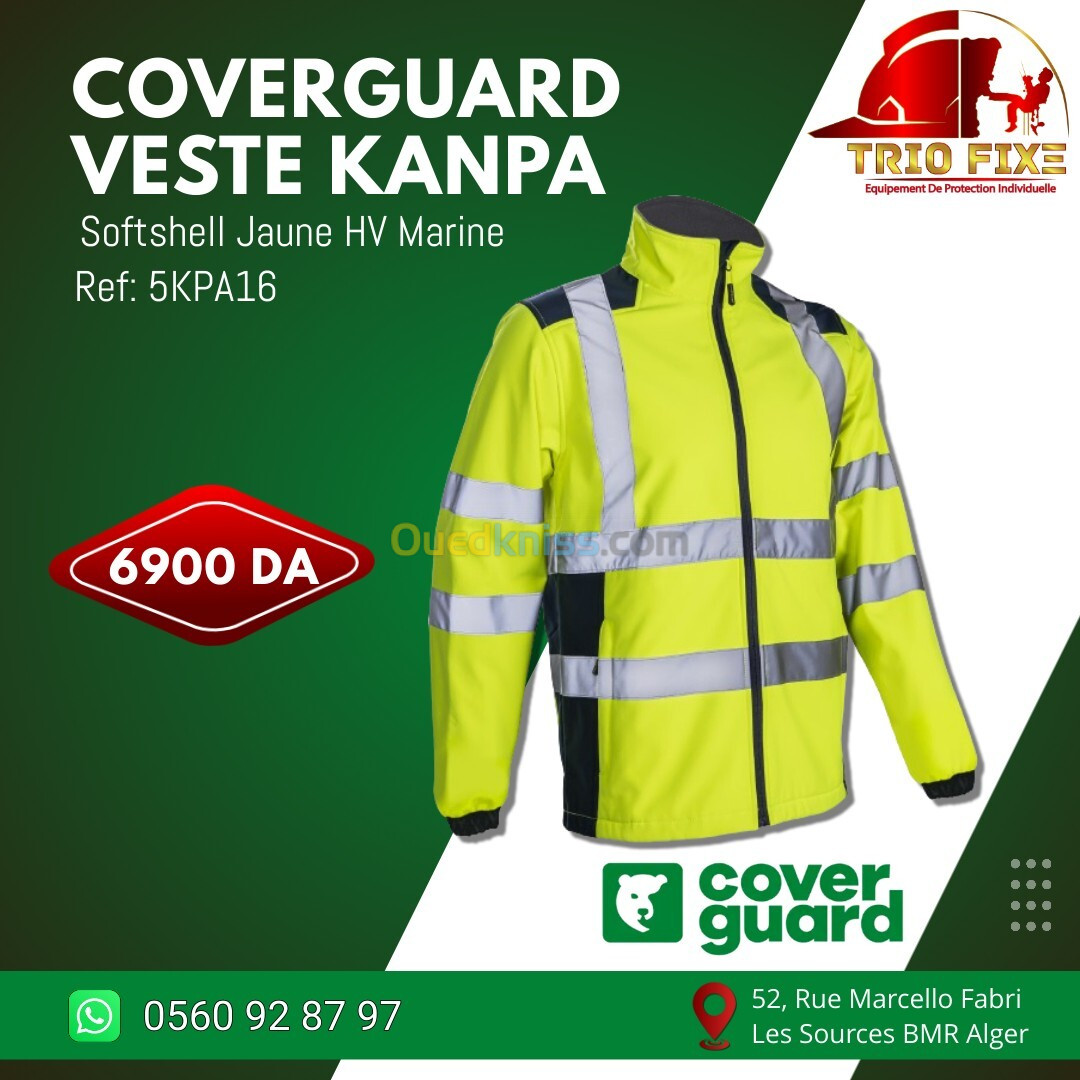 Coverguard veste Softshell HV KANPA 