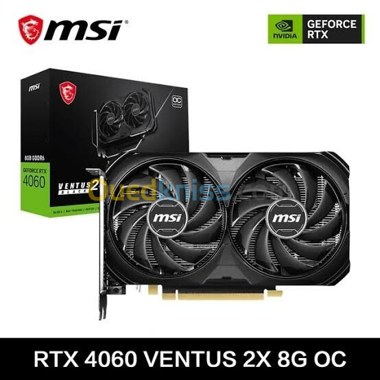 MSI RTX 4060 VENTUS 2X BLACK ORIGINAL