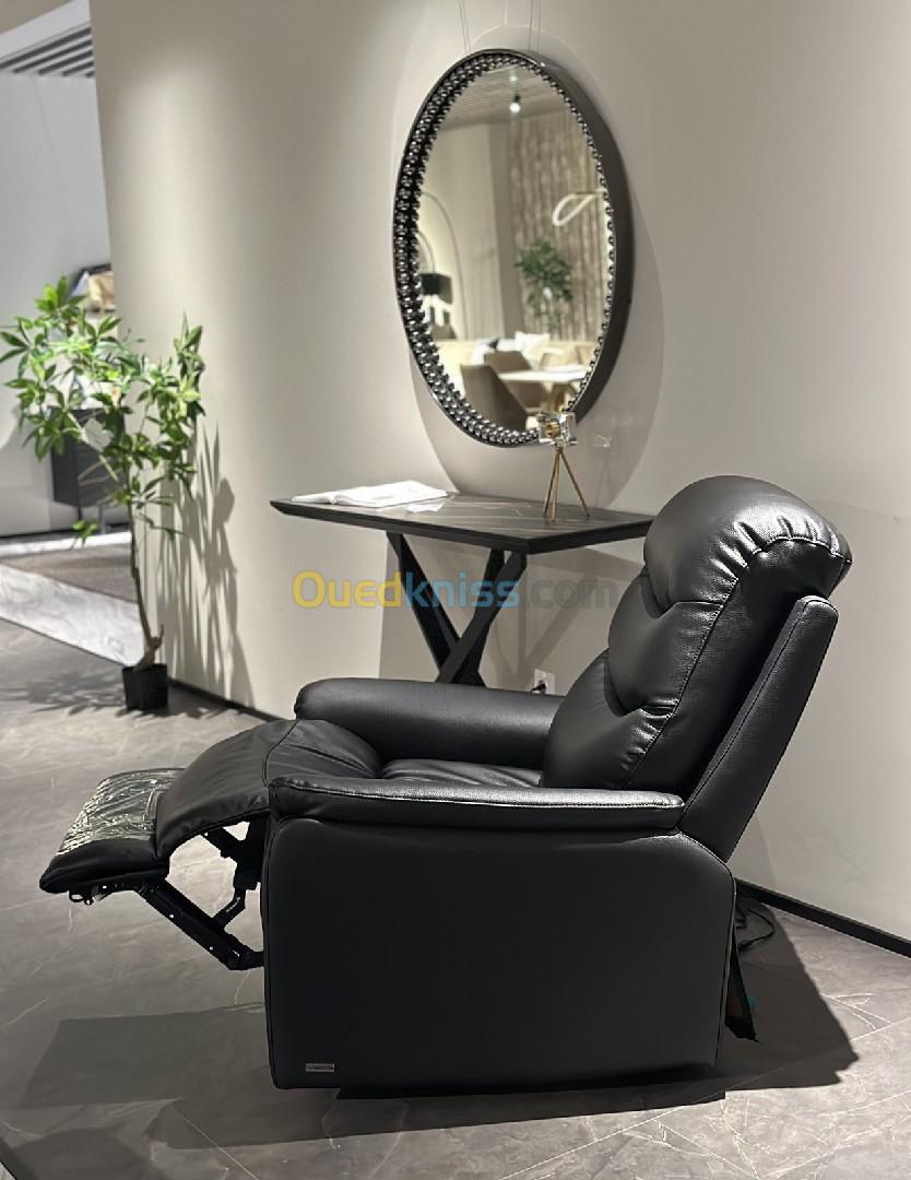 Fauteuil relax inclinable rembourré automatique 