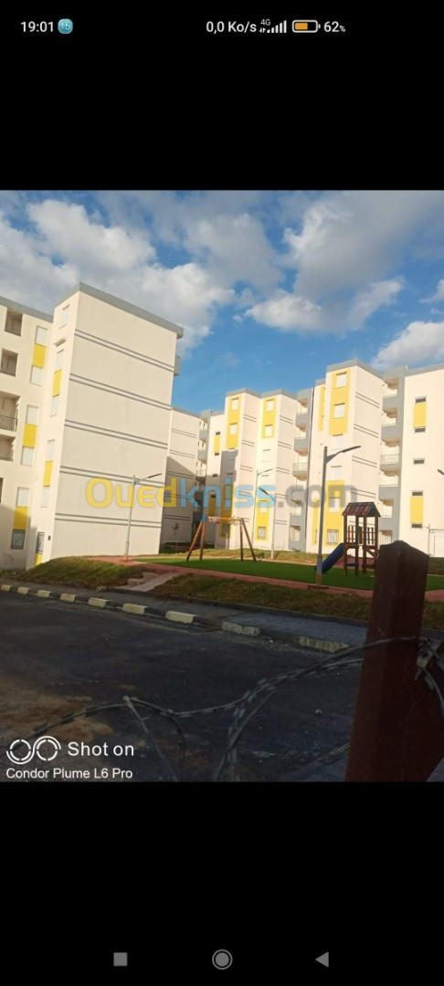 Vente Appartement F3 Chlef Oued sly