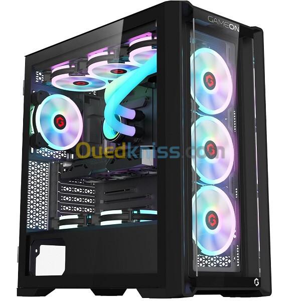 GAMEON Vortex Arctic 4 FANS ARGB BLACK