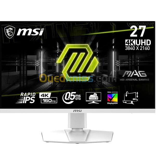 MSI 27 MAG274UPW IPS 0.5MS 4K 160HZ HDR400 WHITE 