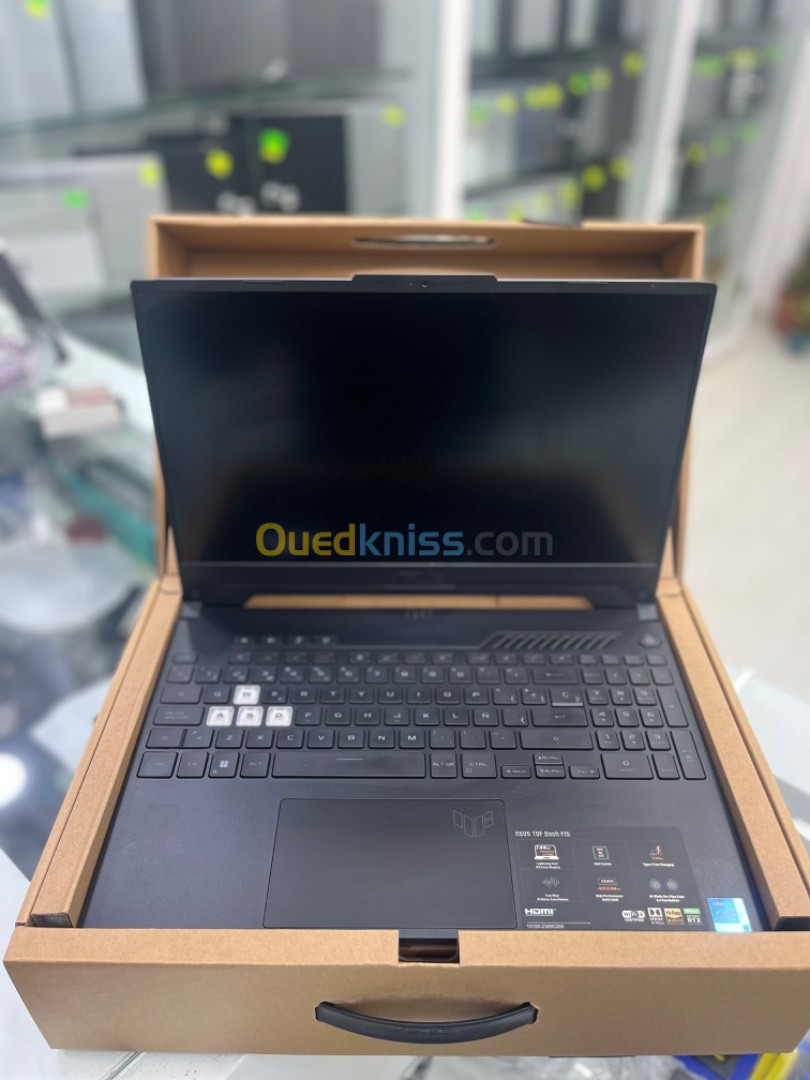 ASUS TUF DASH 15.6'' I7-12TH 64RAM 512SSD RTX3060  06GB DDR6 BATTERIE 7HEURES