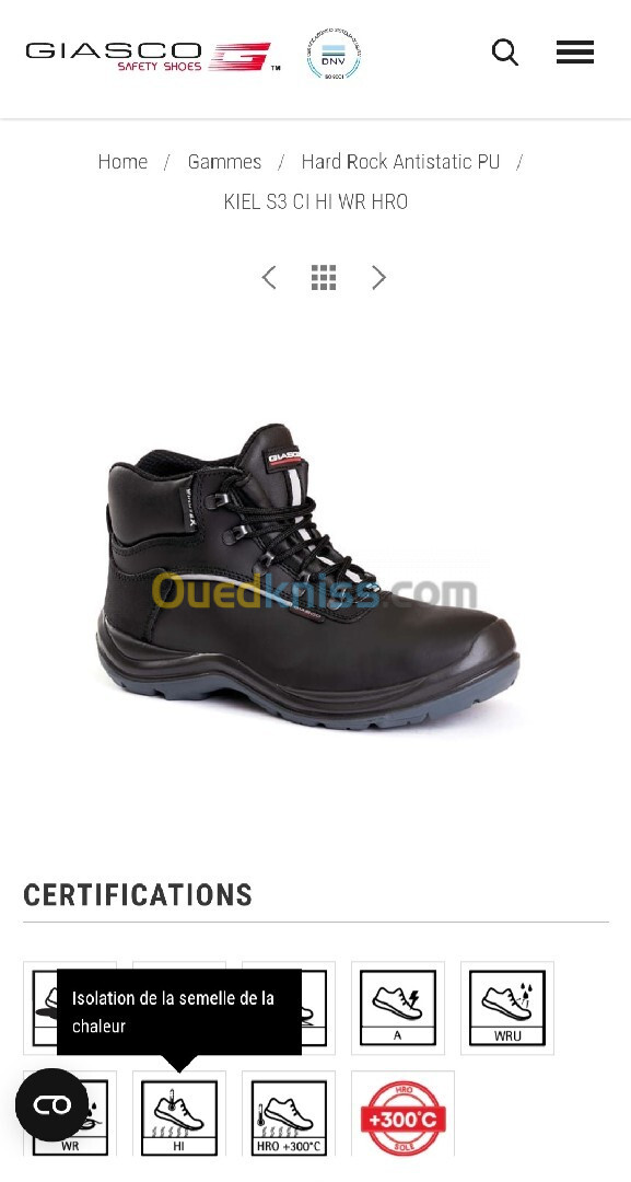 Chaussure de securité 42