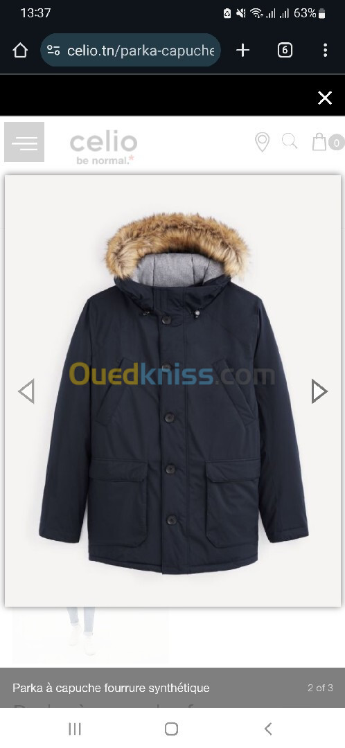 PARKA CELIO XXL 