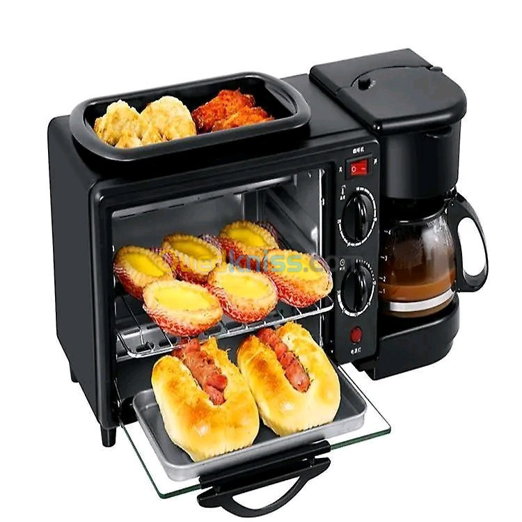 Multismart Four Électrique Grillade Et Cafetière 3 En 1