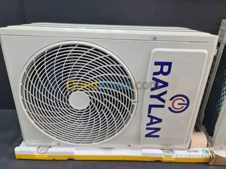 Climatiseur raylan 9000btu 12000btu 18000btu 240000btu 36000btu  