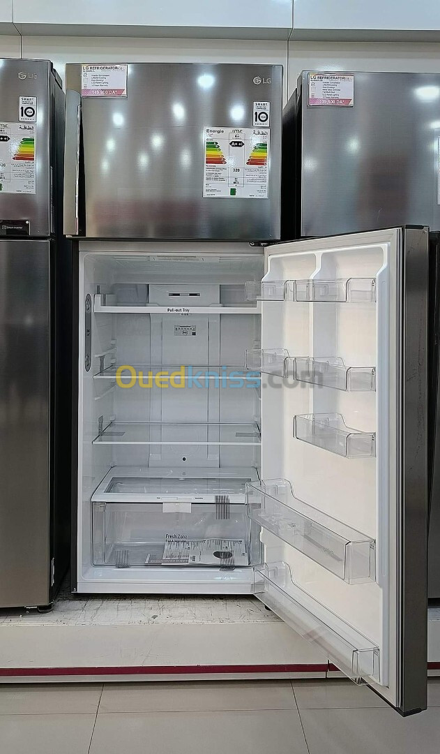 Réfrigérateur lg NoFros 500L inox 