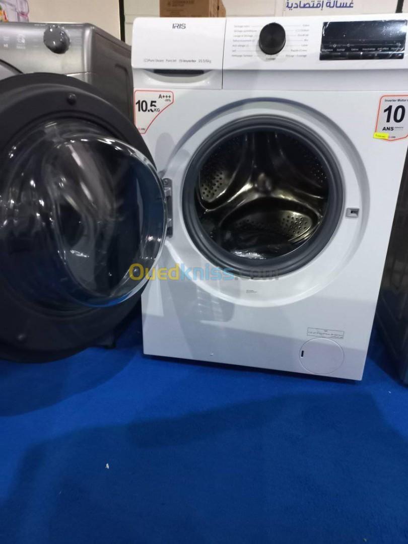 Machine à laver IRIS 10.5KG/6KG Lavante - séchante