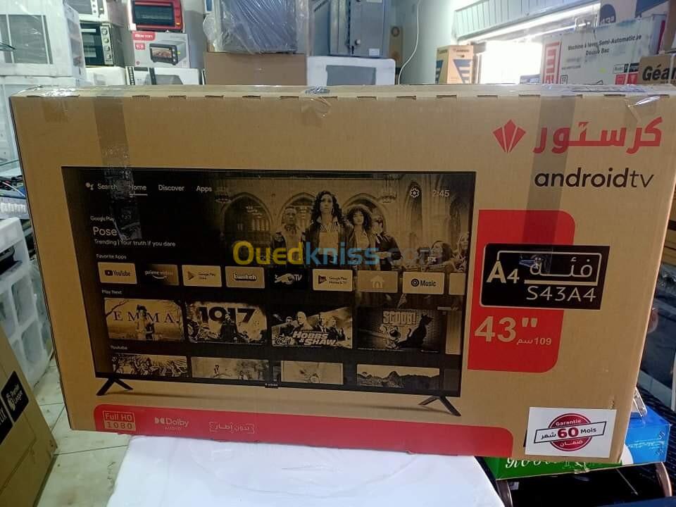 TV cristor 32 pouce  43 /  50 / 55 pouce Android 