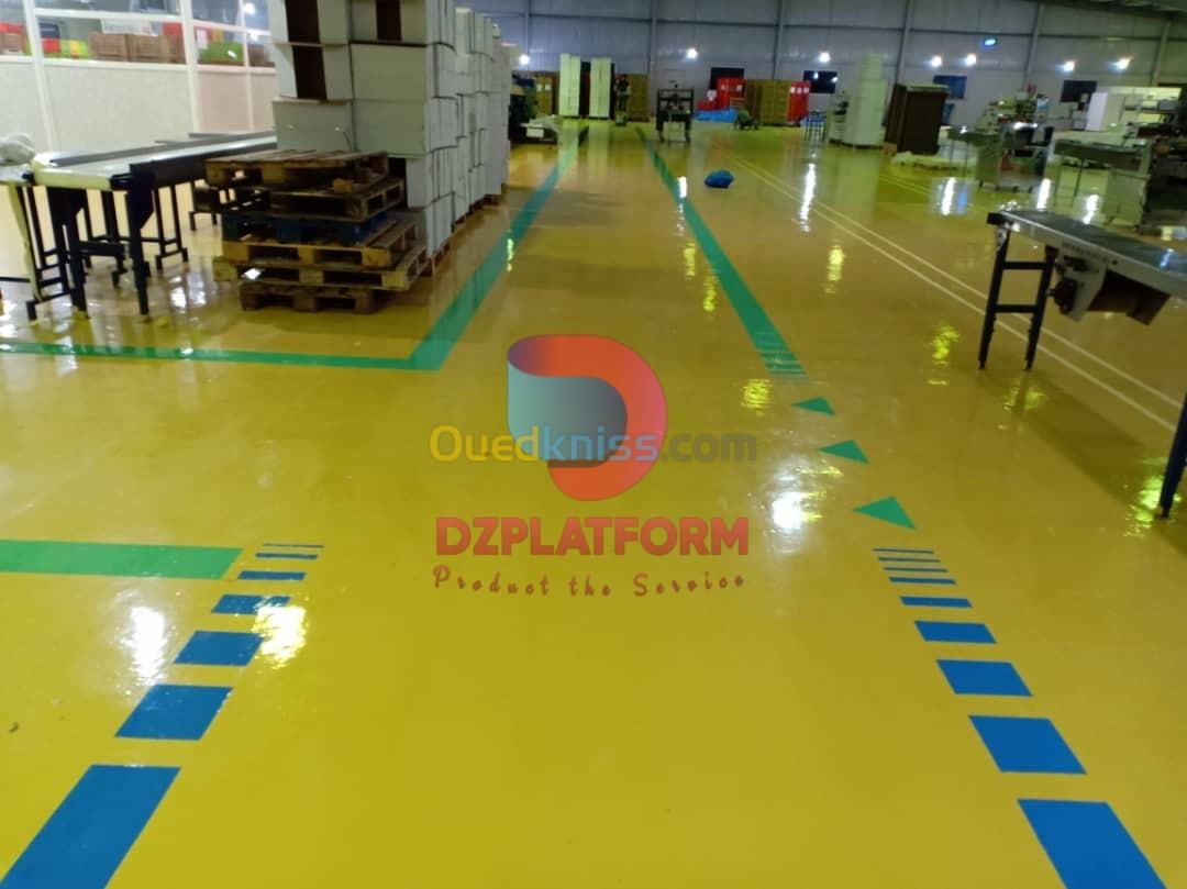 RESINE EPOXY ALGERIE _ DALLAGE INDUSTRIEL ALGERIE