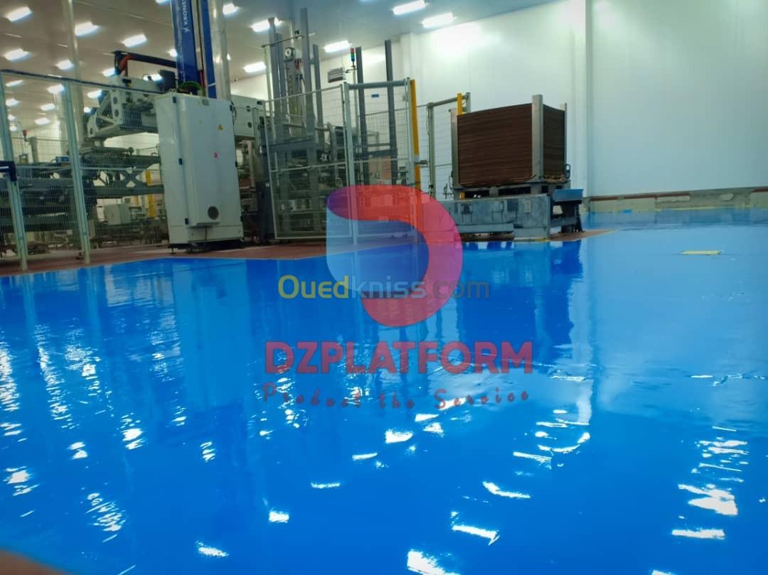 RESINE EPOXY ALGERIE _ DALLAGE INDUSTRIEL ALGERIE