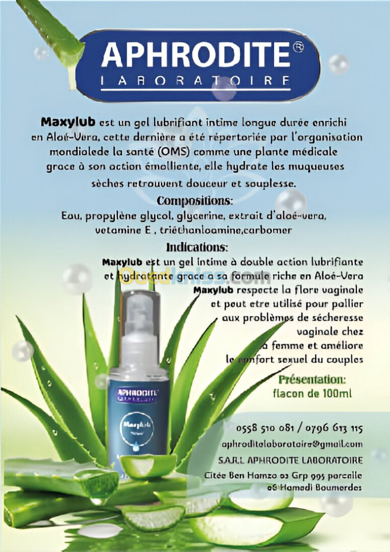 gel lubrifiant intime 