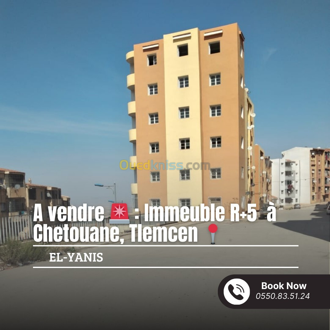 Vente Immeuble Tlemcen Chetouane