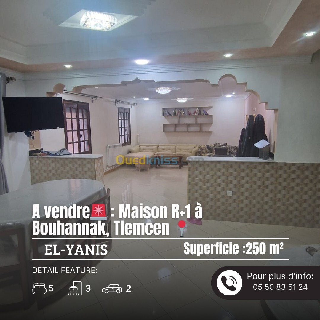 Vente Villa Tlemcen Mansourah