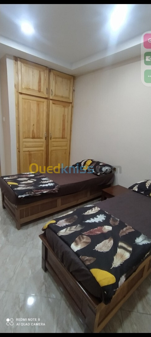 Location vacances Appartement F3 Alger Bordj el kiffan