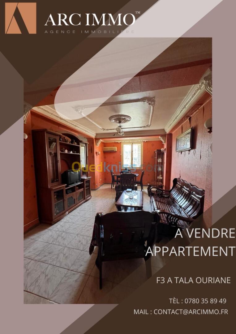 Vente Appartement F3 Béjaïa Bejaia