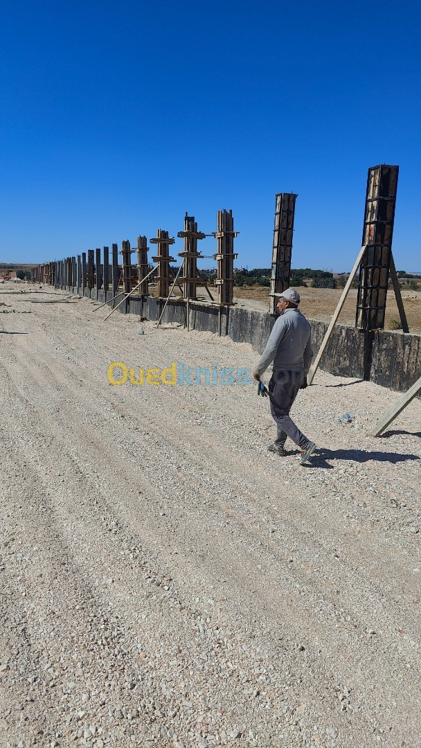 Btp travaux de construction.