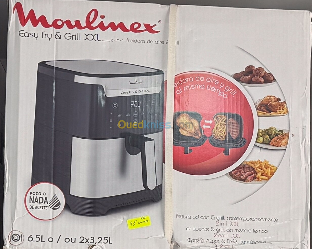 moulinex air flyer 6,5 L