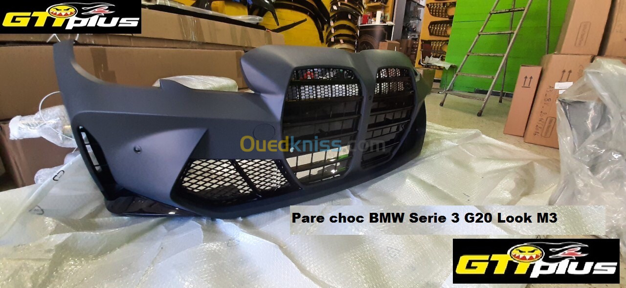 Pare-chocs avant pour BMW Série 3 G20 look M3 G80