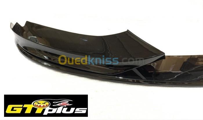 Lame spoiler avant pour BMW Série 4 F36 look MPerformance noir verni