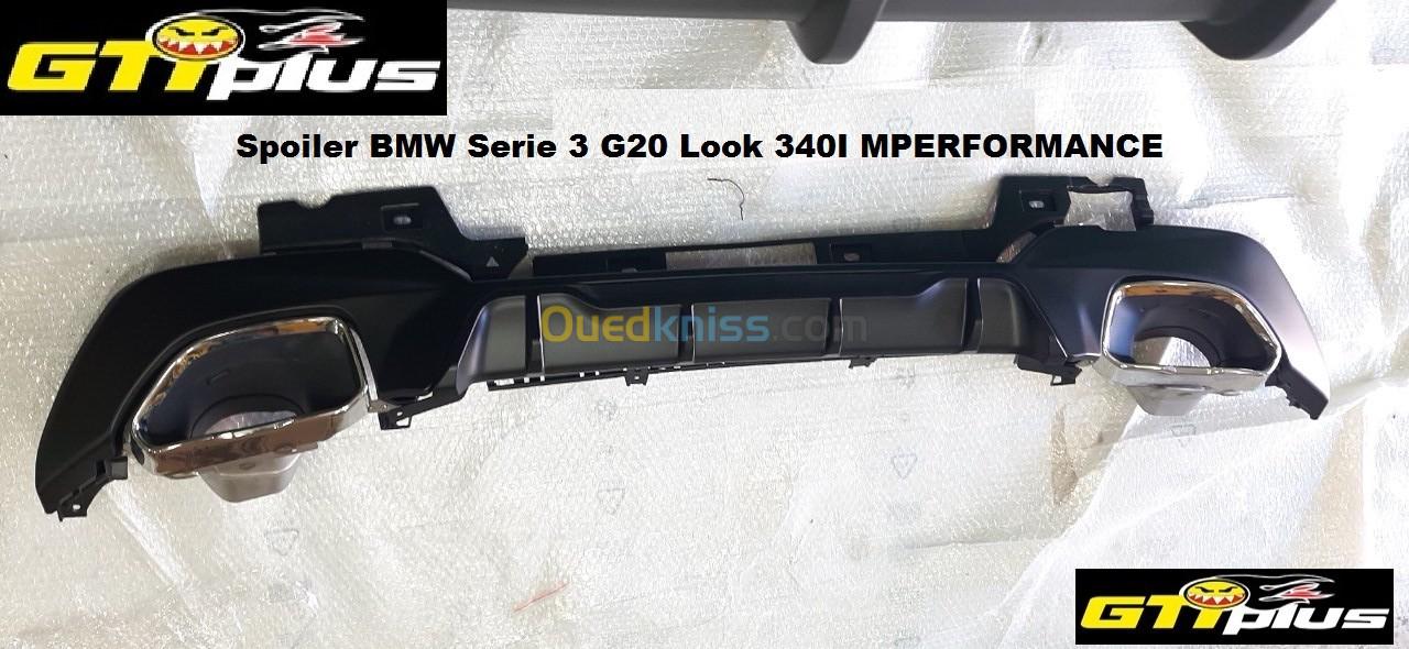 Kit spoiler + sorties échappements pour BMW Série 3 G20 Look M340i