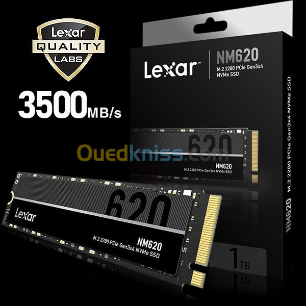 SSD NVME M.2 1TB LEXAR NM620 3500MO