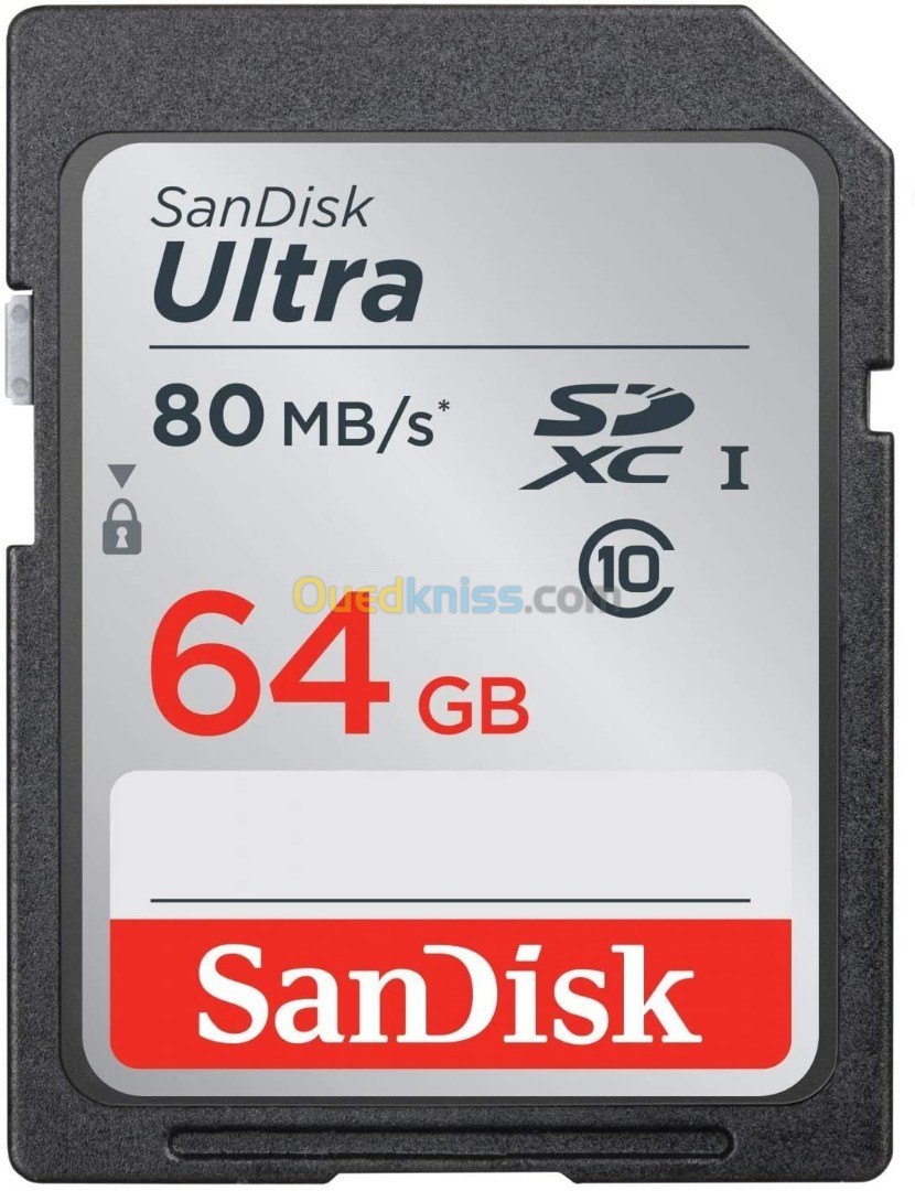 Carte Memoire SANDISK ULTRA SDXC UHS-I - SD - C10