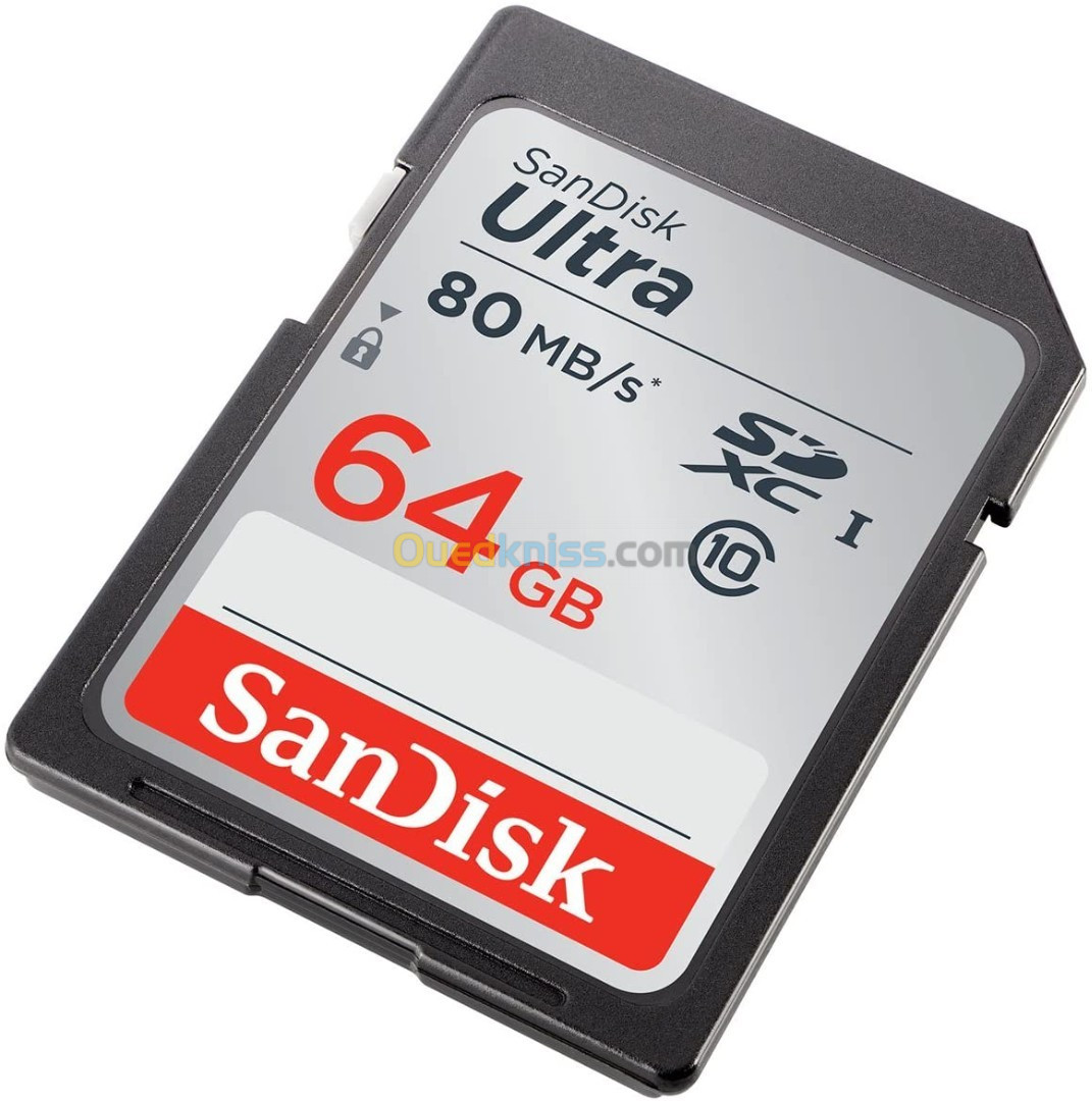 Carte Memoire SANDISK ULTRA SDXC UHS-I - SD - C10