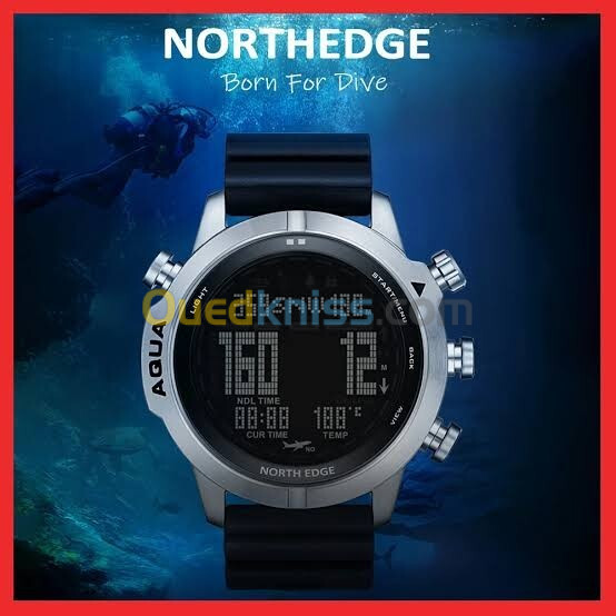 Montre North Edge aqua 