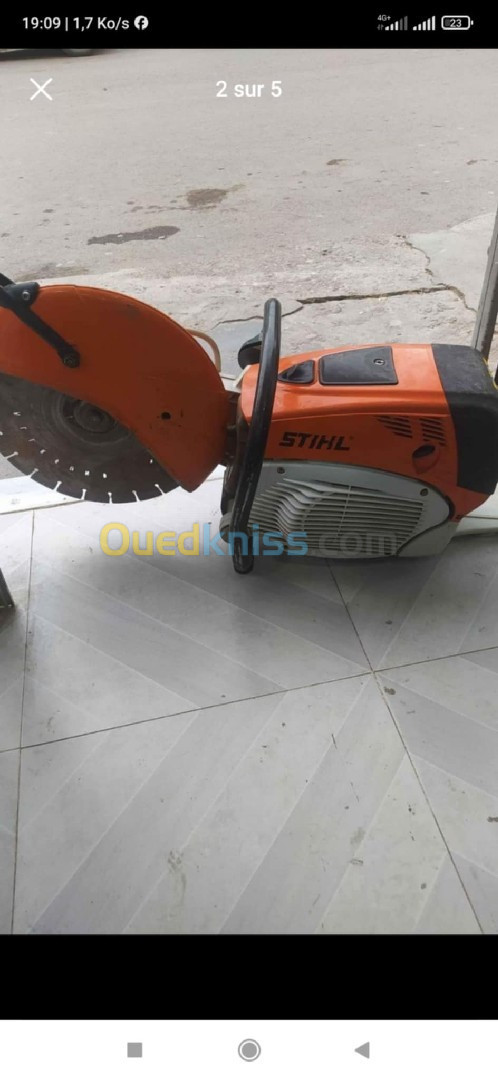 Découpeuse Thermique Stihl. Ts410 d'occasion  d