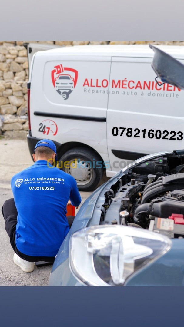 Mécanicien automobile à domicile 