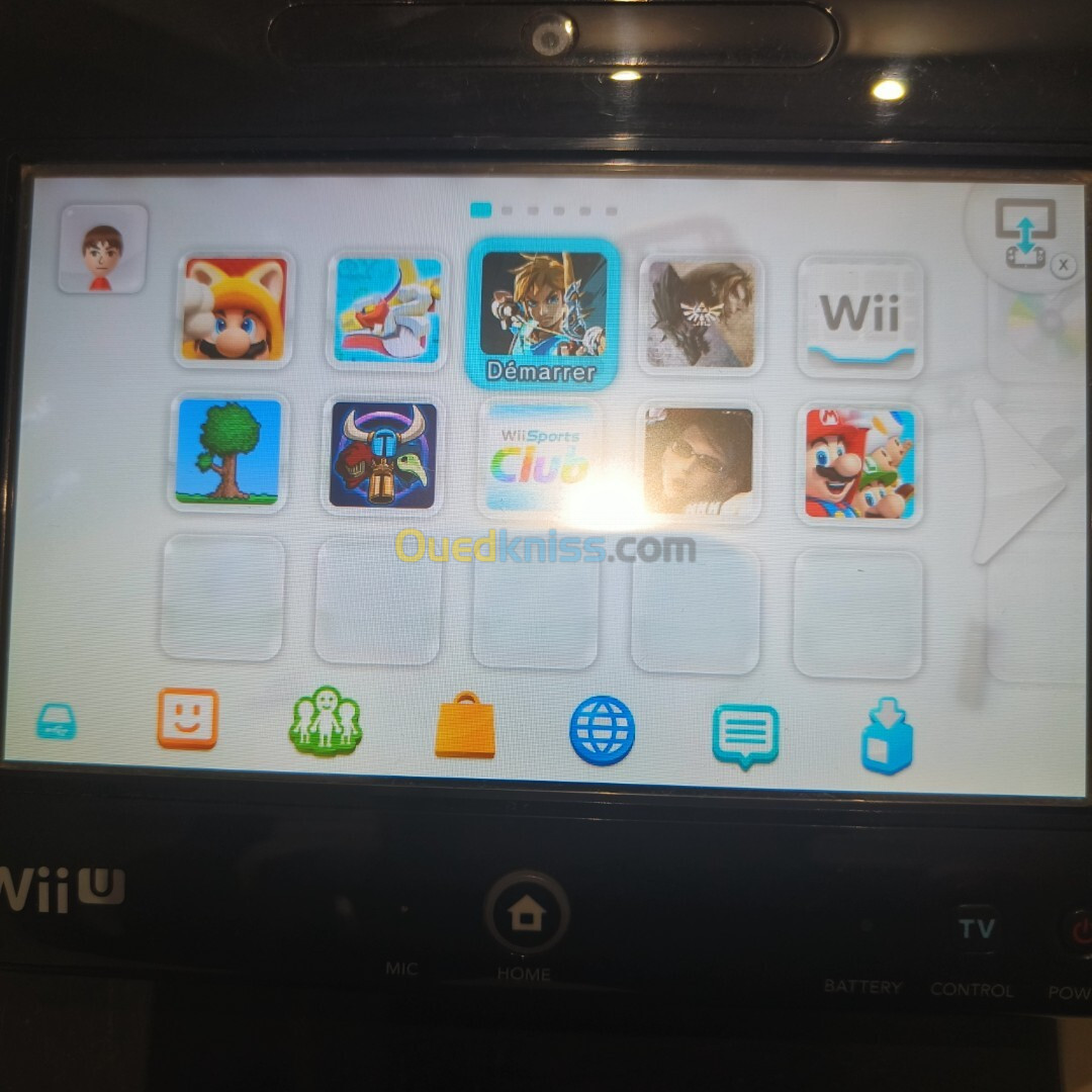 Wii u flashée 9 jeux installés 