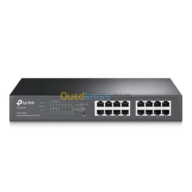 Switch Easy Smart 16 Ports Gigabit 8 Ports PoE TL-SG1016PE TP-Link