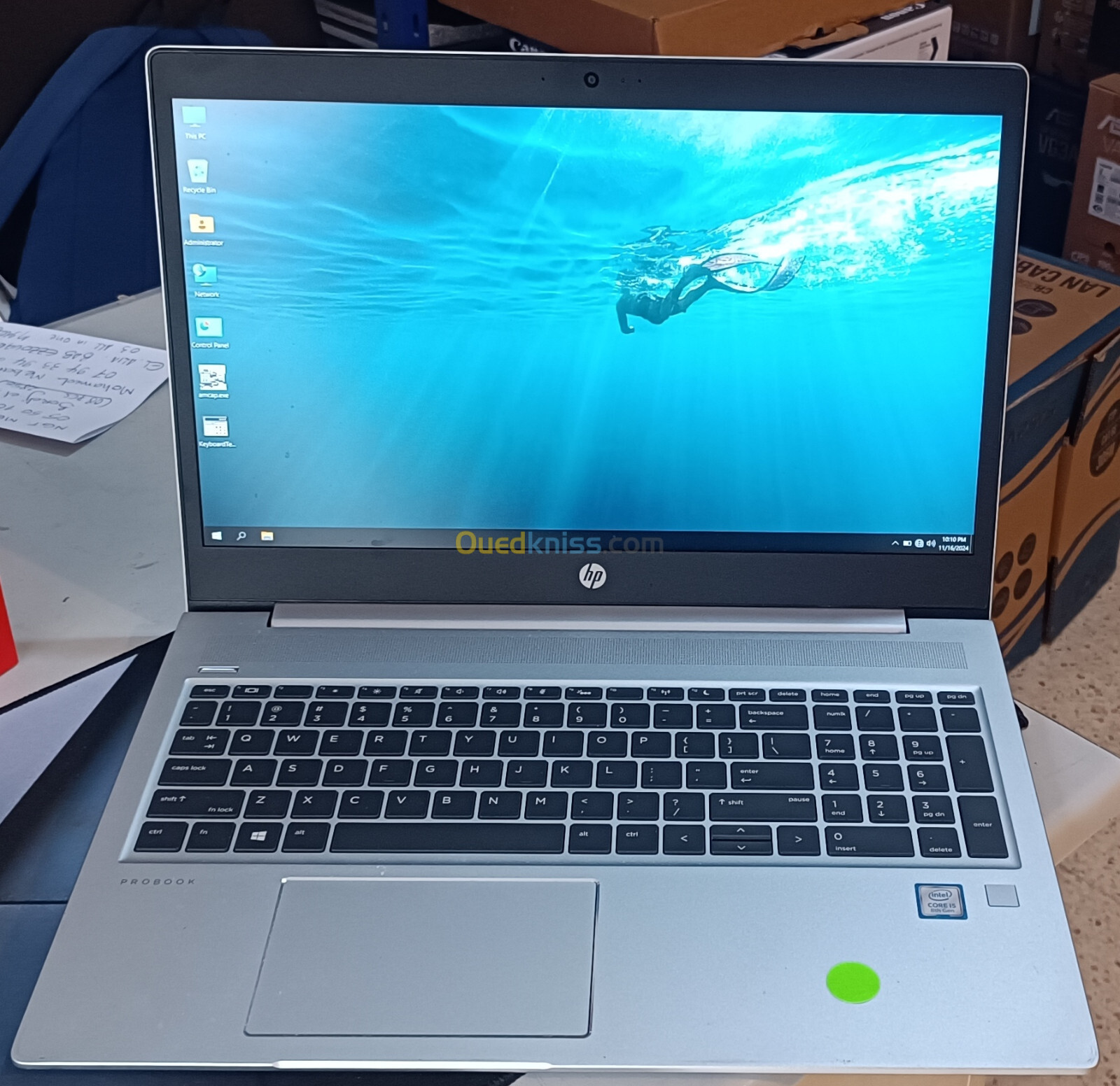 PC PORTABLE HP PROBOOK 450 G6 8TH/8Gb/256 SSD/15.6"