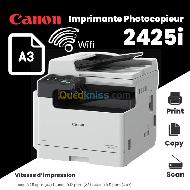 Canon imageRUNNER 2425i A3 Imprimante Photocopieur