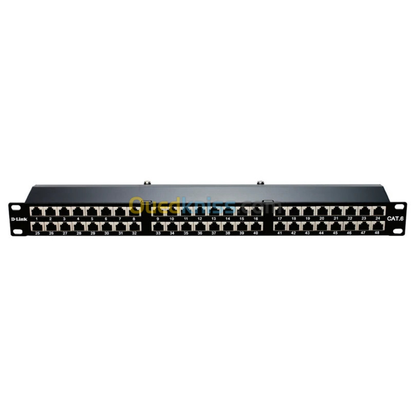 Panneau de Brassage 48-ports 1U D-Link NPP-C62BLK248