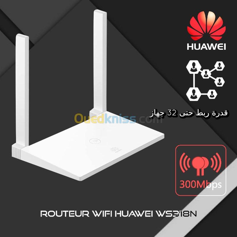 Routeur WIFI Huawei WS318N 300Mbps 2x antennes Blanc