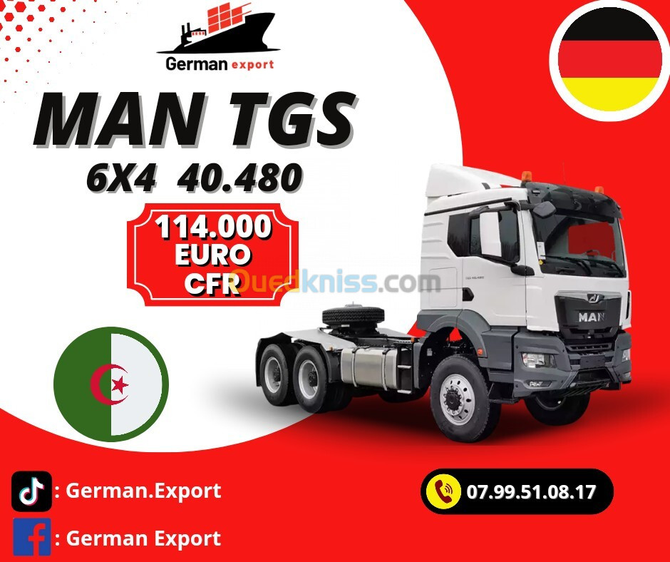 MAN Tgs 40.480 6×4 🇩🇪 2024