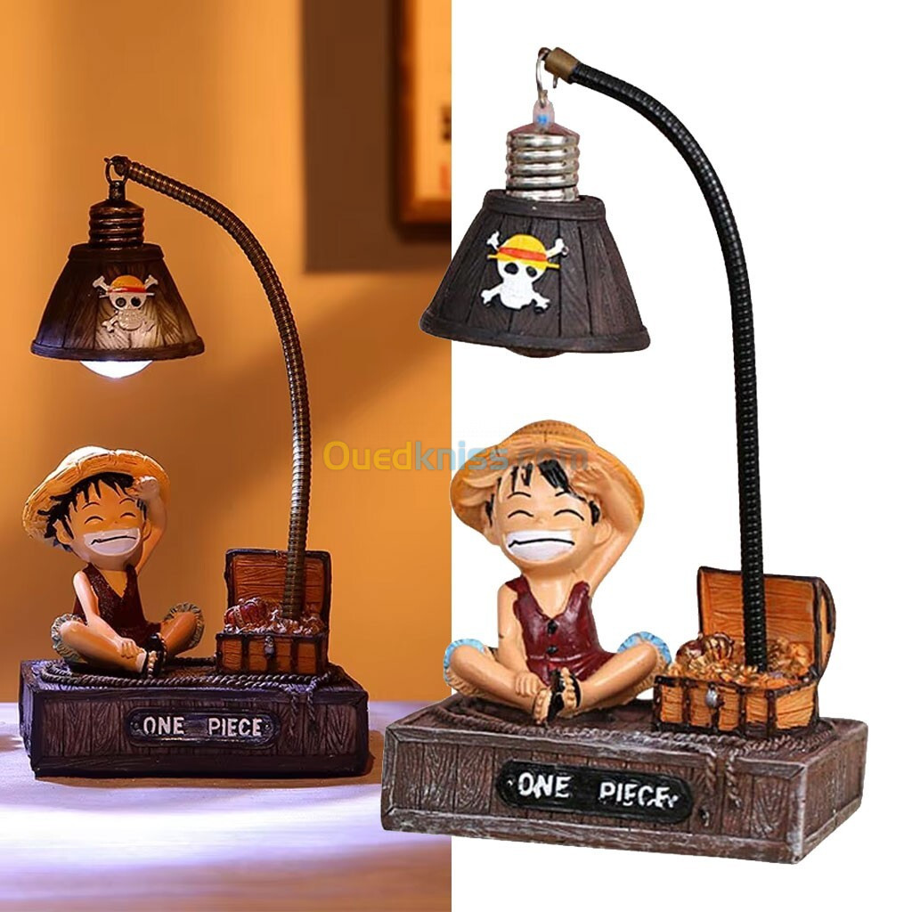 1 Pcs Lampe de table One Piece Monkey D. Luffy Ou Tony Tony Chopper Éclairage décoratif