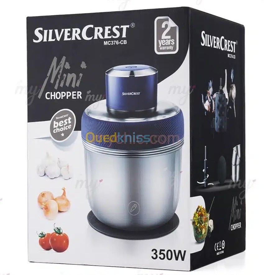 Hachoir Multifonctionnel 350W Silver Crest MC376-CB